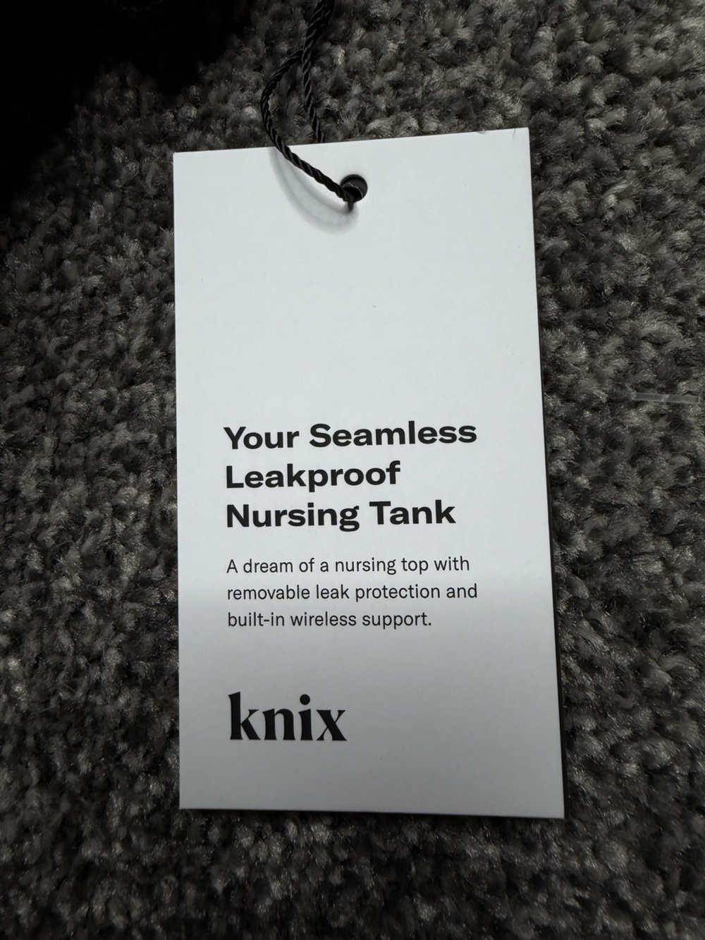 NWT KNIX BlissFit™ Leakproof Nursing Tank XXL MSRP $68 - Picture 4 of 5